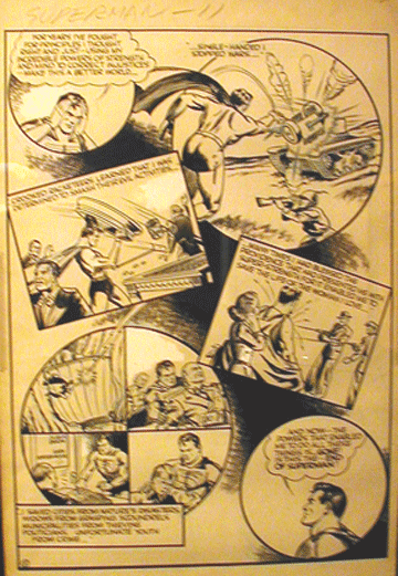 Saga of the K-Metal - Page 11: The End of Superman? [Wayne Boring & Bob Rivard]