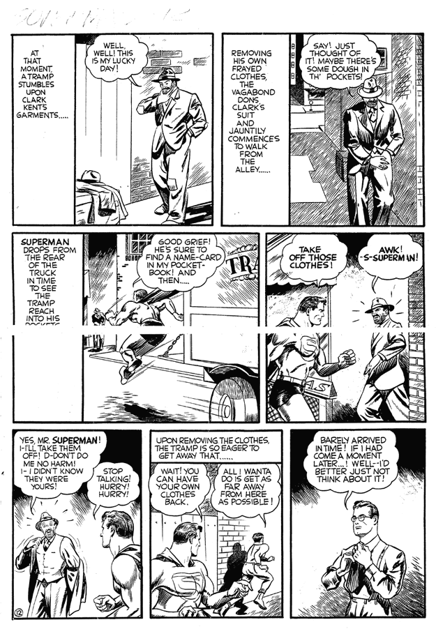 Saga of the K-Metal - Page 12: Lucky Day [Wayne Boring & Don Komisarow]