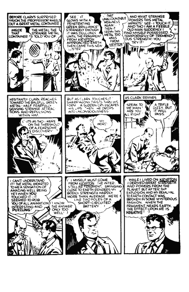 Saga of the K-Metal - Page 15: A Fearsome Discovery! [Wayne Boring & Shane Foley]