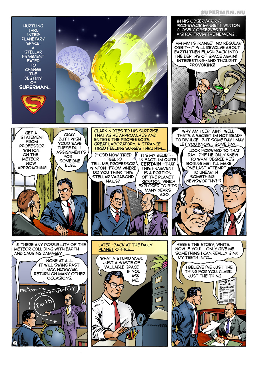 Saga of the K-Metal - Page 2: The Arrival [Angel Criado & Bob Rivard]