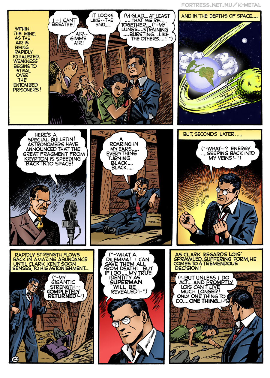 Saga of the K-Metal - Page 20: Only One Thing to Do! [Wayne Boring & John Sikela]