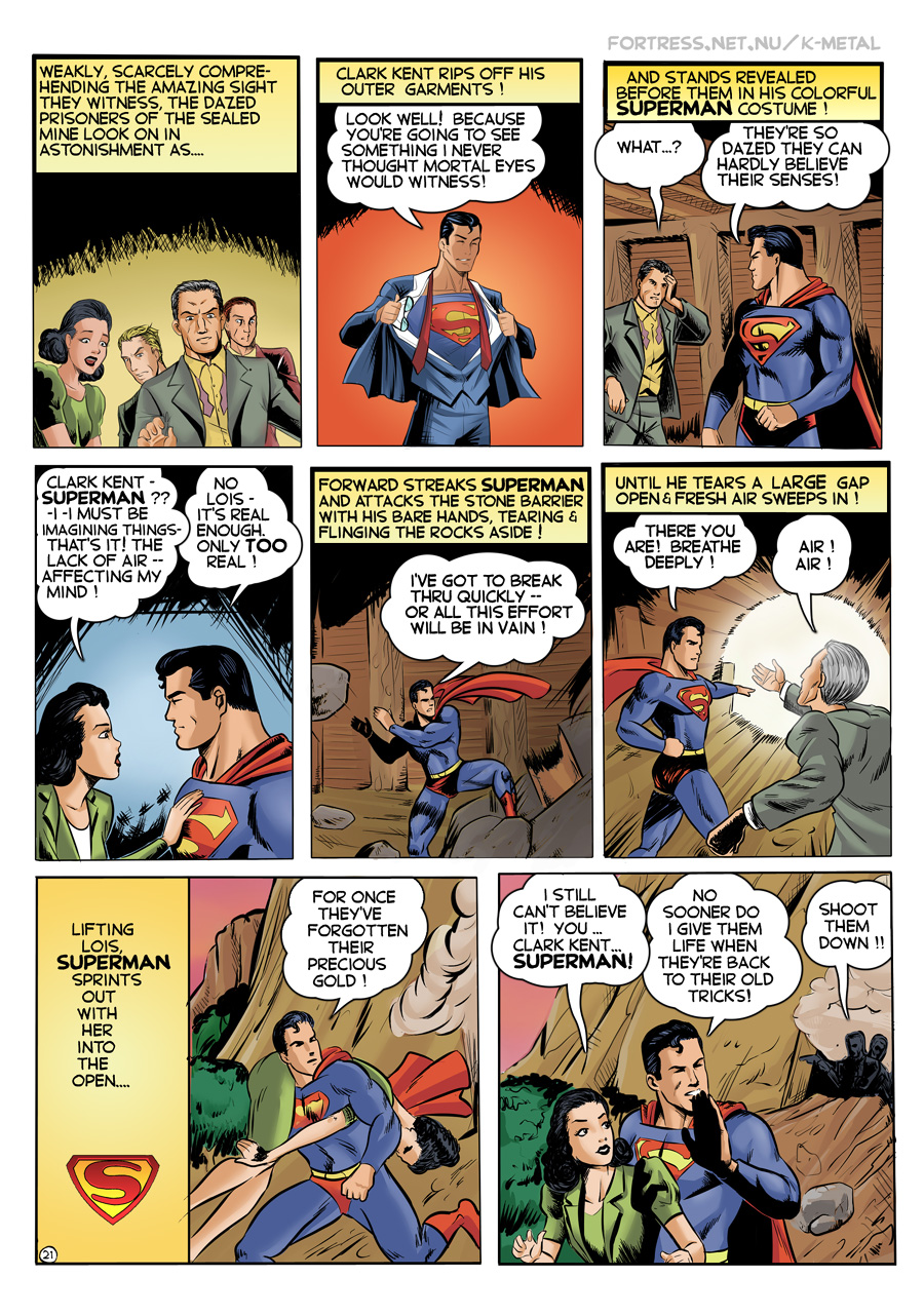 Saga of the K-Metal - Page 21: Look Well! [Wayne Boring & Costin Stefan]