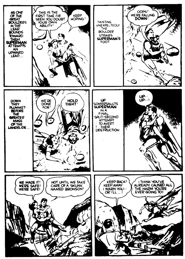 Saga of the K-Metal - Page 23: Sky-Jump! [Wayne Boring & Angel Criado]