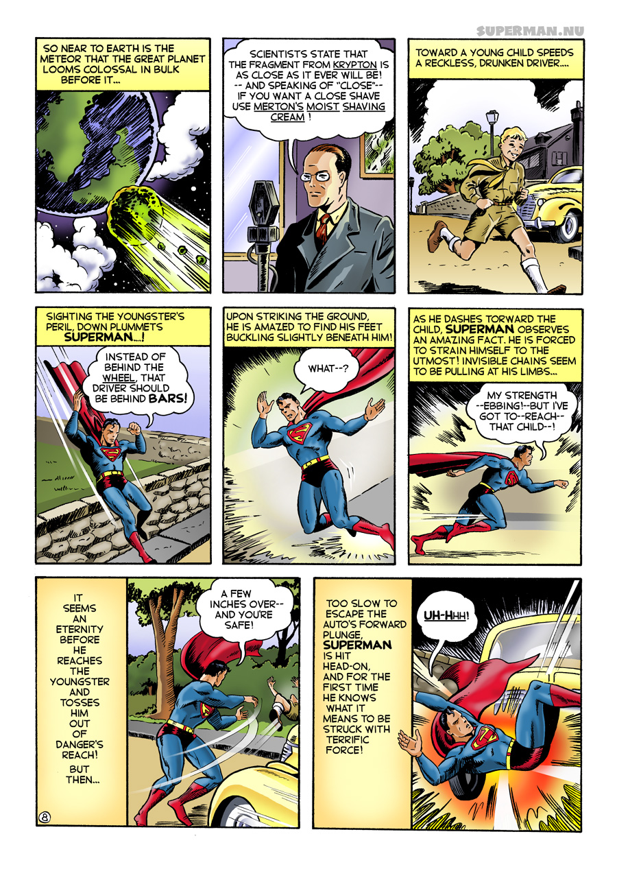 Saga of the K-Metal - Page 8: Safe! [Wayne Boring & Shane Foley]